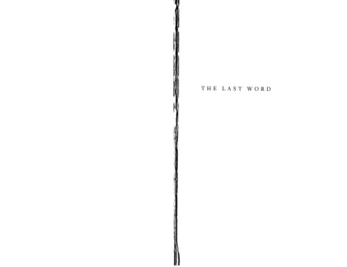 The Last Word: Women, Death, and Divination in Inner Mani  