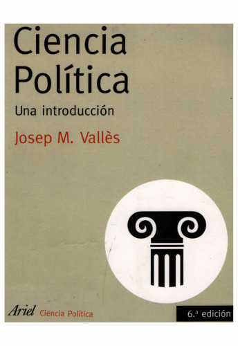 Ciencia politica. Una introduccion