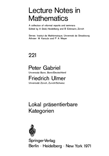Lokal präsentierbare Kategorien