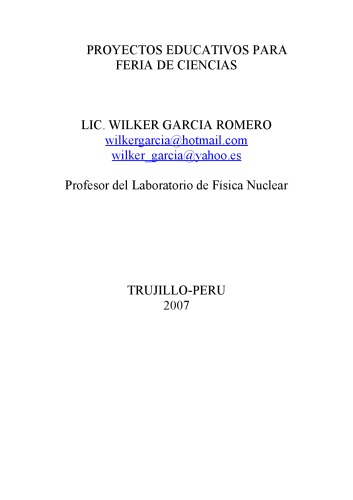 Proyectos educativos para ferias de ciencia