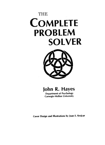 The Complete Problem Solver  