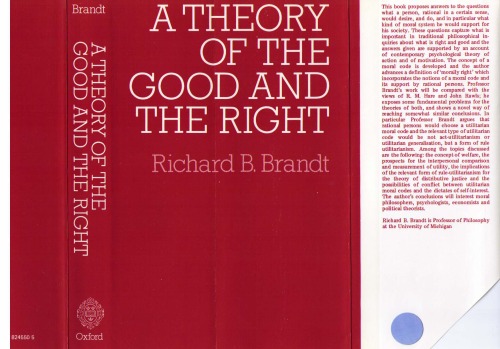 A Theory of the Good and Right