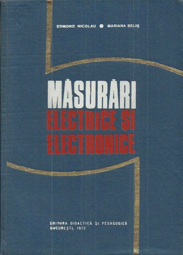 Măsurări electrice şi electronice