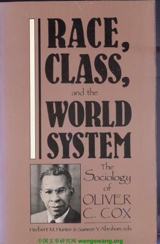 Race, class, and the world system: the sociology of Oliver C. Cox  