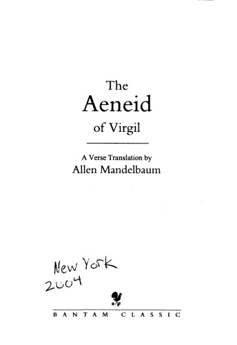 The Aeneid of Virgil