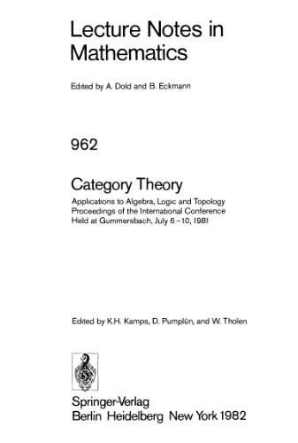 Category Theory