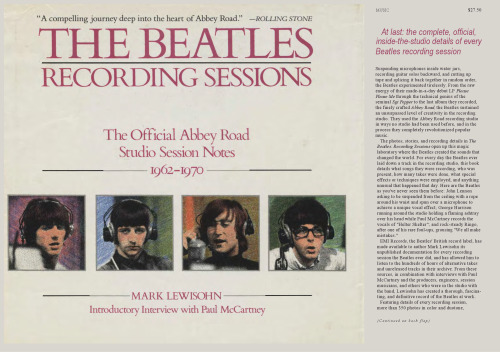 Beatles Recording Sessions  
