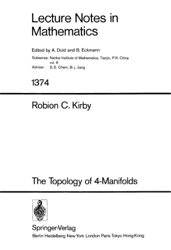 The Topology of 4-Manifolds