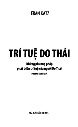 Tri tue nguoi do thai - Eran Katz