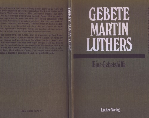 Gebete Martin Luthers