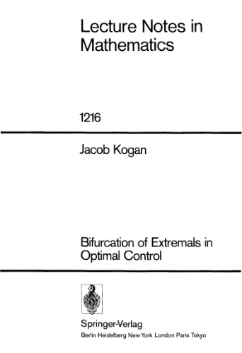 Bifurcation of Extremals in Optimal Control