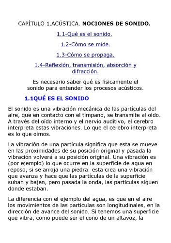 Curso profesional de sonido