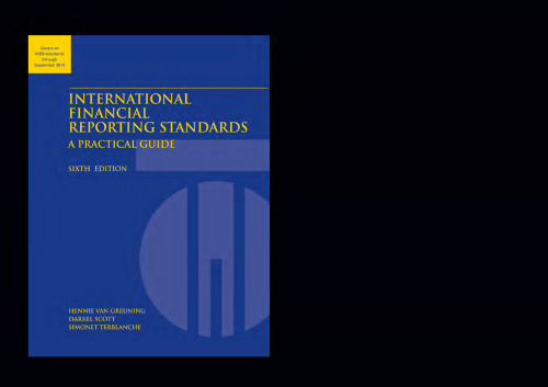 International Financial Reporting Standards: A Practical Guide (World Bank Training) (World Bank Training Series)  