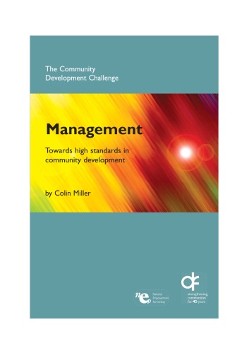 The Community Development Challenge: Management