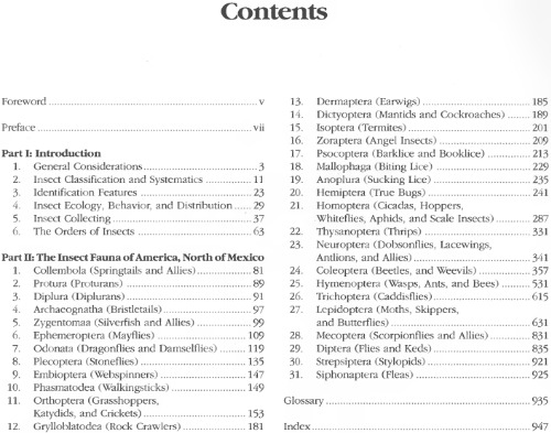 American Insects: A Handbook of the Insects of America North of Mexico, Second Edition  