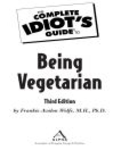 The  to Being Vegetarian, 3rd edition