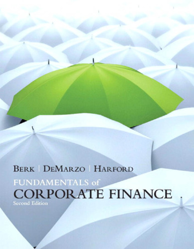Fundamentals of Corporate Finance, 2nd Edition  