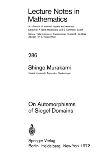 On Automorphisms of Siegel Domains