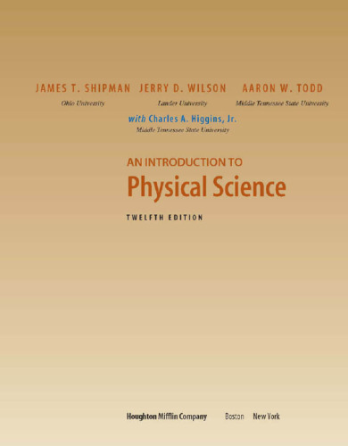 An Introduction to Physical Science