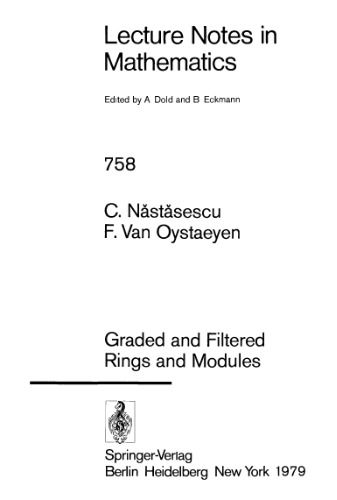 Graded and Filtered Rings and Modules
