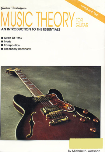 Music Theory for Guitar: An Introduction to the Essentials (Guitar Techniques)
