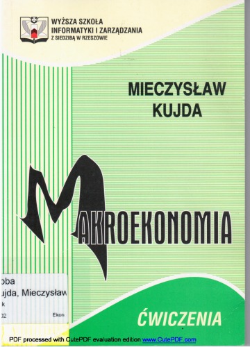 Makroekonomia: ćwiczenia