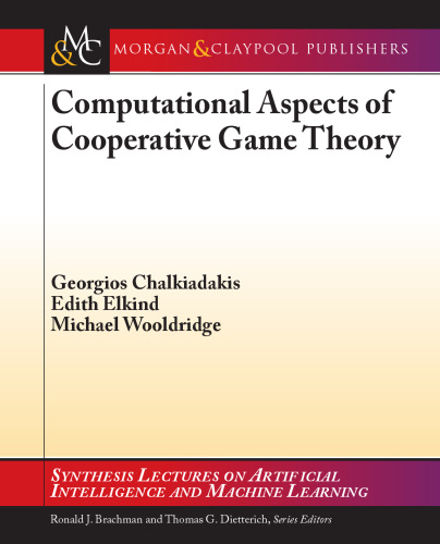 Computational Aspects of Cooperative Game Theory