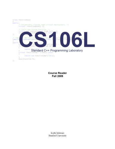 CS106L Course Reader  
