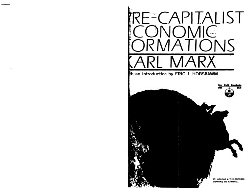 Pre-Capitalist Economic Formations  