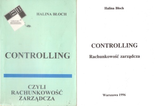 Controlling czyli Rachunkowość zarządcza