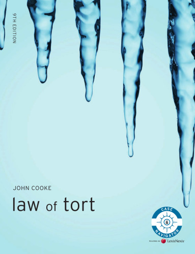 Law of Tort (Foundation Studies in Law)  