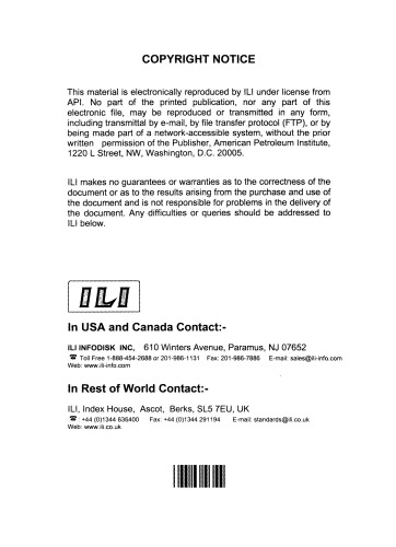 API 2L Recommended Practice for Planning, Designing, and Construction Heliports for Fixed Offshore Platforms