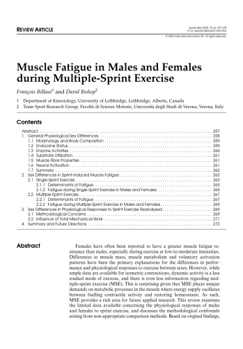 sports medicine Volume 39 Issue 4 April 2009