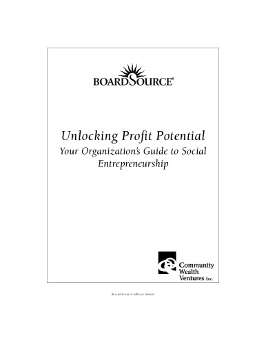 Unlocking Profit Potential: Your Organization's Guide to Social Entrepreneurship