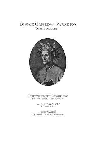 Divine Comedy, Longfellow's Translation, Paradise