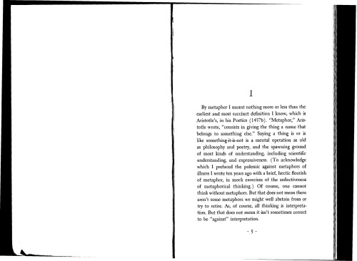 AIDS and Its Metaphors