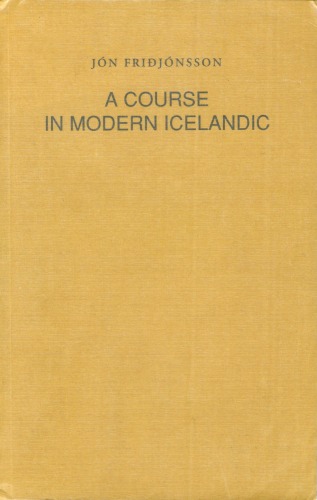 A Course in Modern Icelandic  