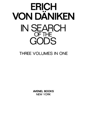 In Search of the Gods (3 in 1)