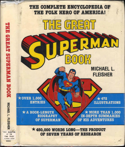 The Great Superman Book (The Complete Encyclopedia of Comic Book Heroes; Vol. 3)