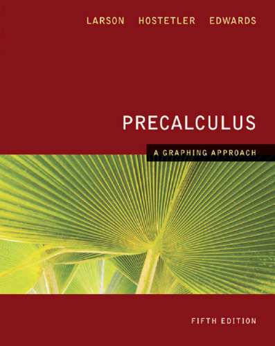 Precalculus: A Graphing Approach, 5th Edition