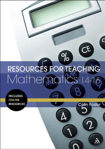 Resources for Teaching Mathematics: 14-16