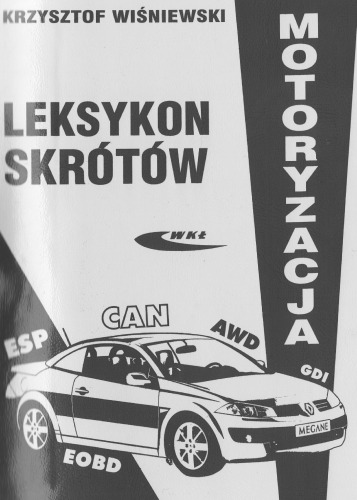 Leksykon skrótów. Motoryzacja
