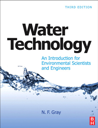 Water Technology, Third Edition: An Introduction for Environmental Scientists and Engineers