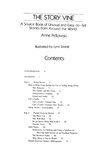 The Story Vine: A Source Book of Unusual and Easy-to-Tell Stories from Around the World