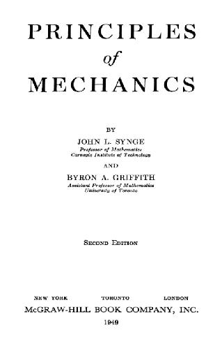 Principles of Mechanics