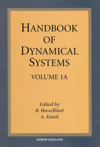 Handbook of dynamical systems