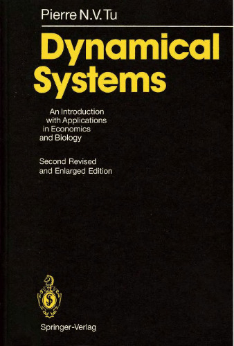 Dynamical Systems. An Introduction with Applications in Economics and Biology