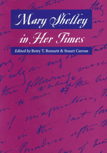 Mary Shelley in her times