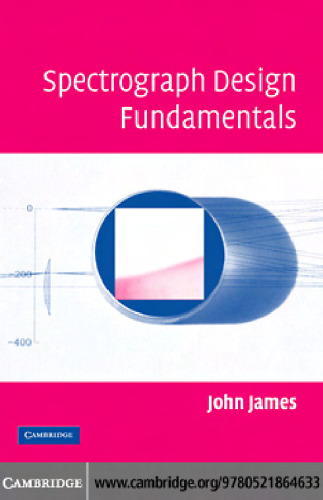 Spectrograph design fundamentals