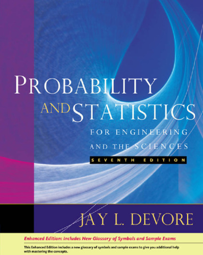 Probability and Statistics for Engineering and the Sciences: Enhanced (7th Edition)